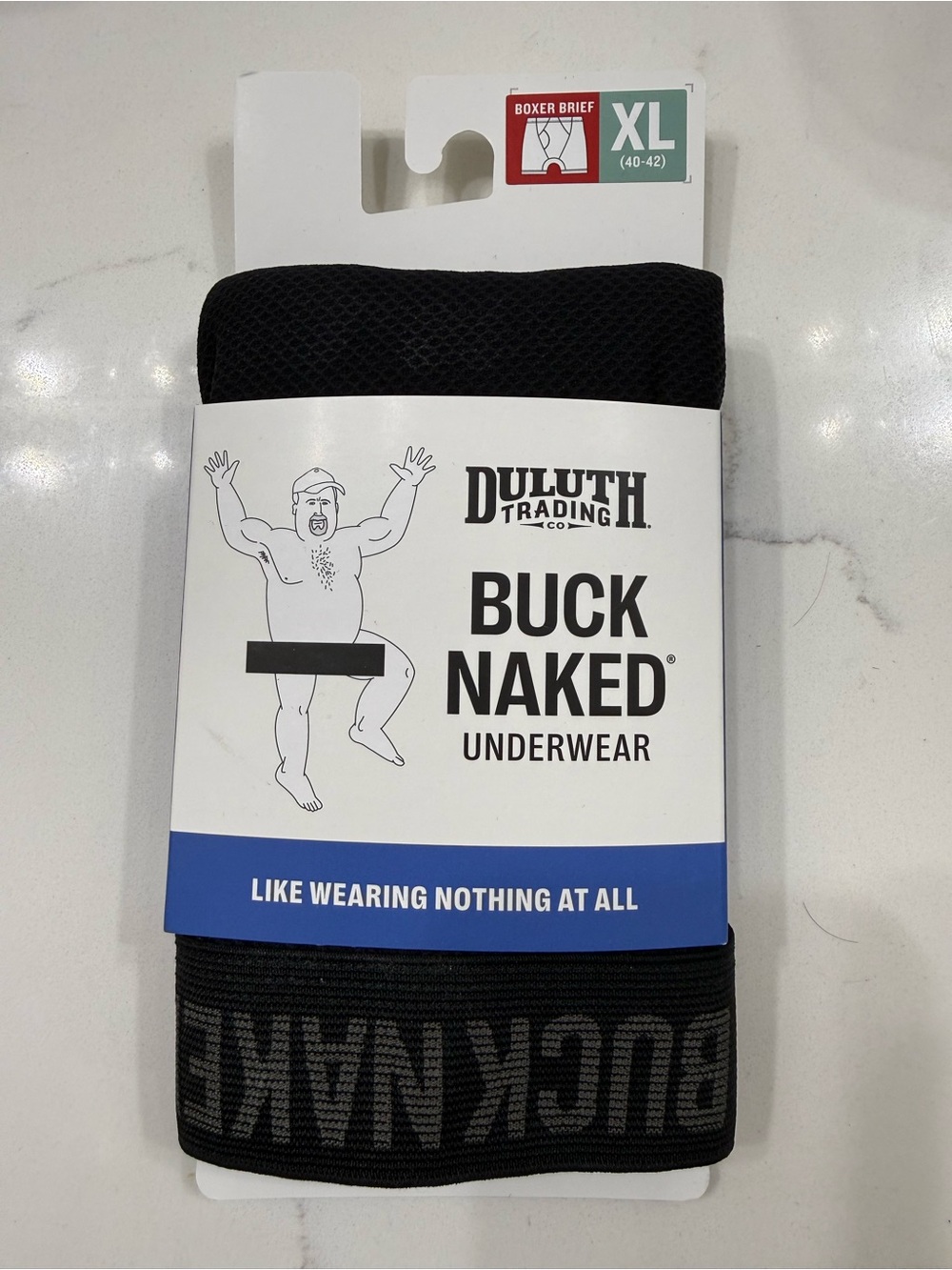 Duluth Trading Co Buck Naked Boxer Briefs in Black